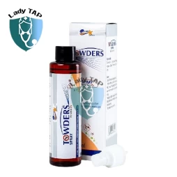 Towders Spray 150ml Ocean Pharma - Sản phẩm khử ký sinh trùng trên da